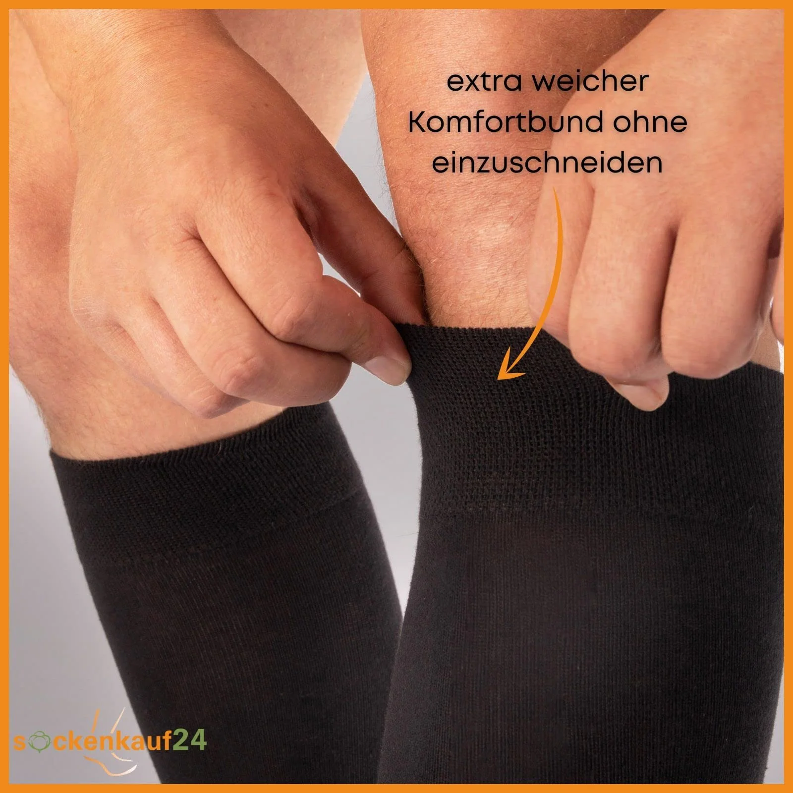 sockenkauf24 Гольфы Мужские и Женские (4 или 8 пар) с Комфортной Резинкой Хлопок, фото №5