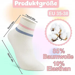 Женские спортивные носки (8 пар) synthetic.ua - Фото 1