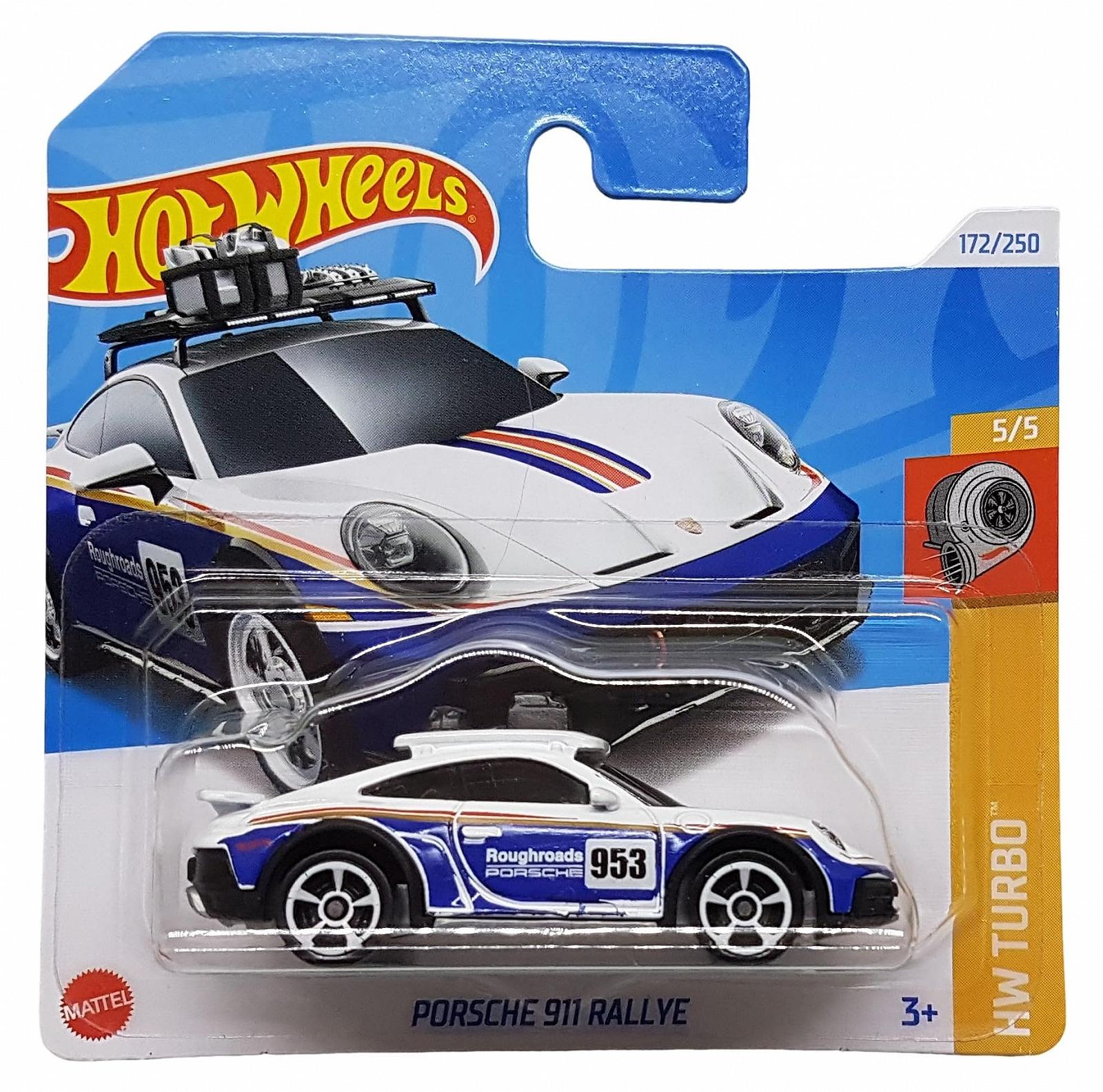 Hot Wheels Porsche 911 Rally HW Turbo 5/5 HRY70 Short Card Roughroads Mattel 2024 1:64, фото №1 Hot Wheels Porsche 911 Rally HW Turbo 5/5 HRY70 Short Card Roughroads Mattel 2024 1:64, фото №1