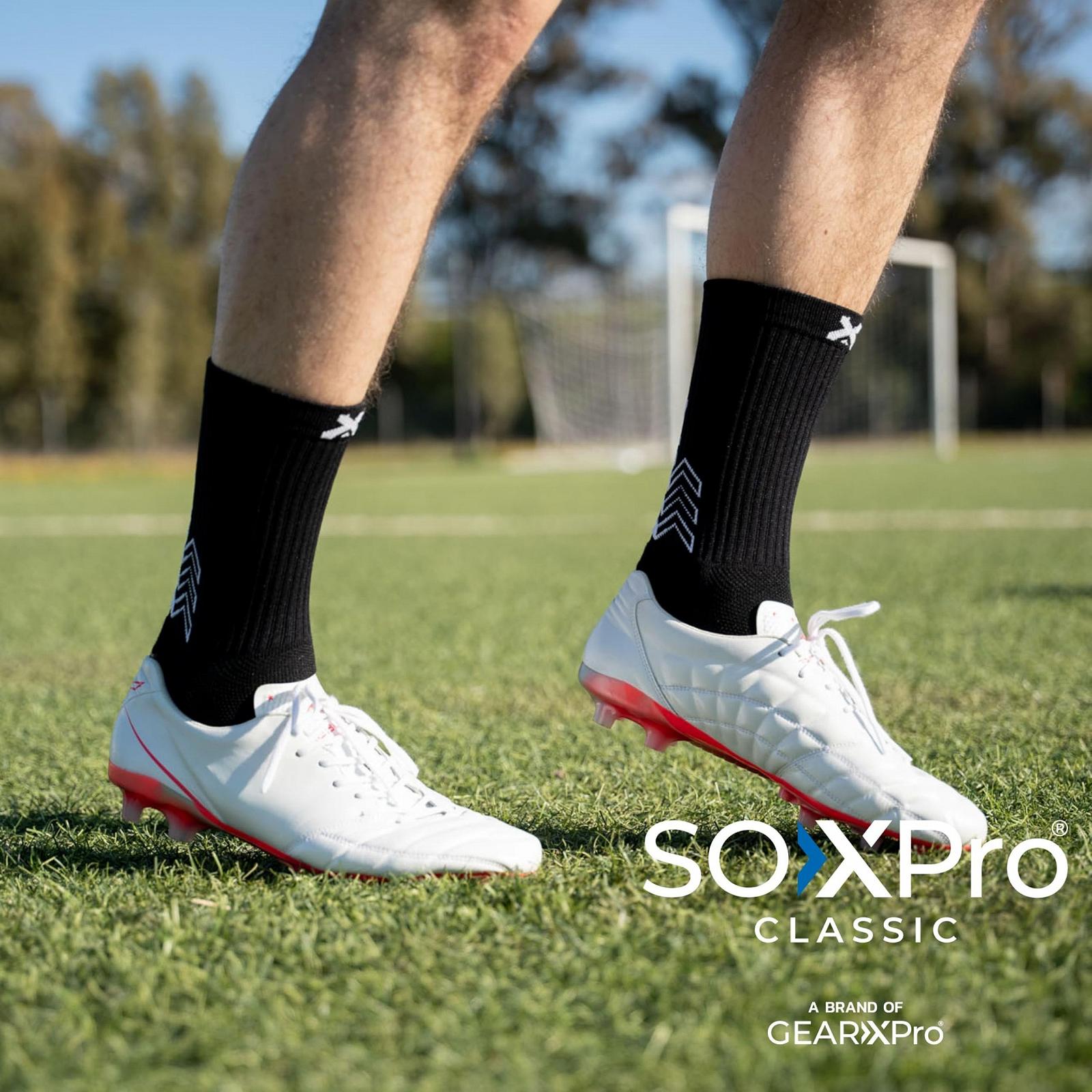 Спортивные носки SOXPro Non-Slip Anti-Bubble Full Control Темно-синий, фото №3