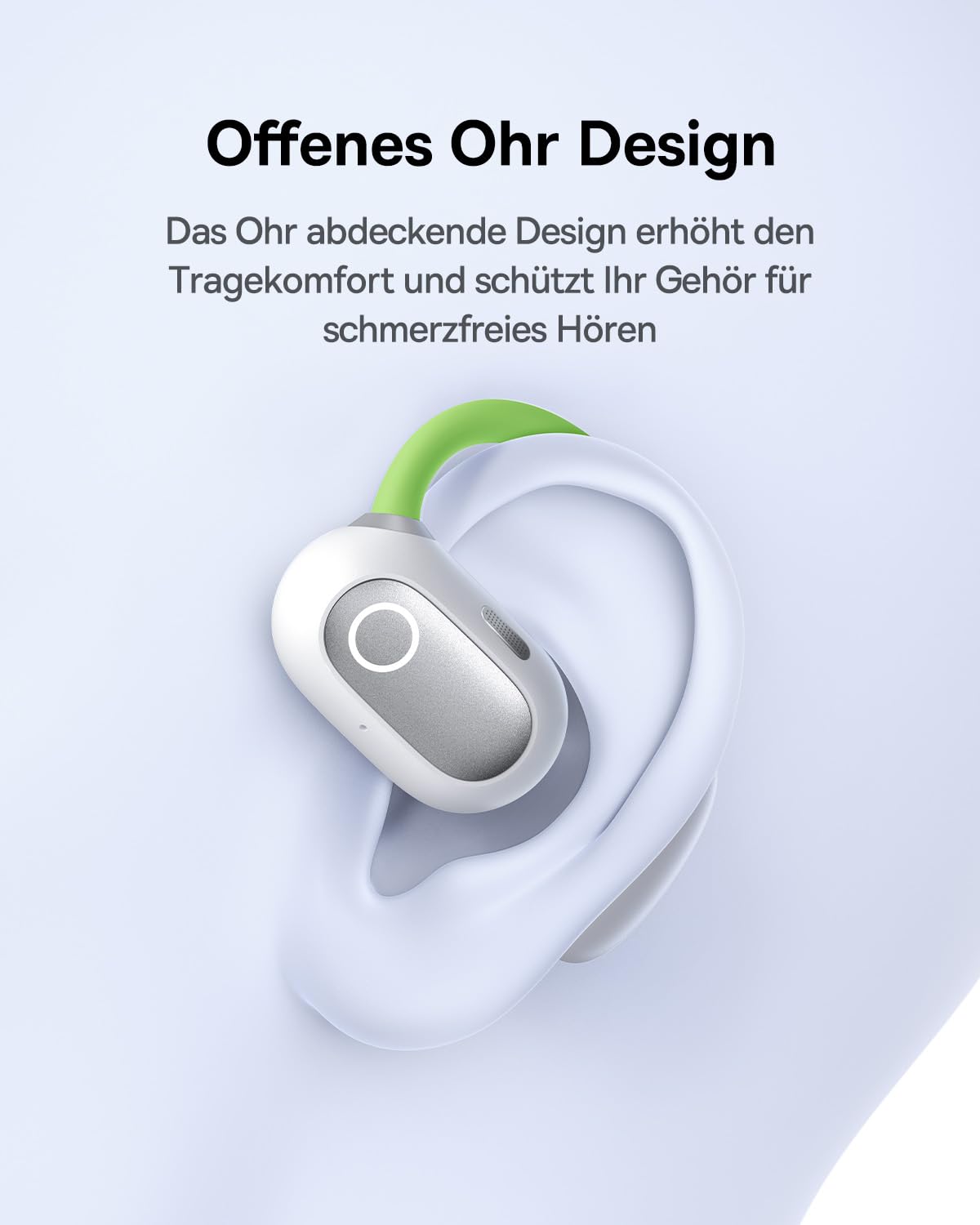 Наушники Baseus Eli Sport 1 Открытые Bluetooth, Направленная Акустика, Мощный Бас, Сверхлегкие, Водонепроницаемые IPX4, Микрофоны ENC, фото №4