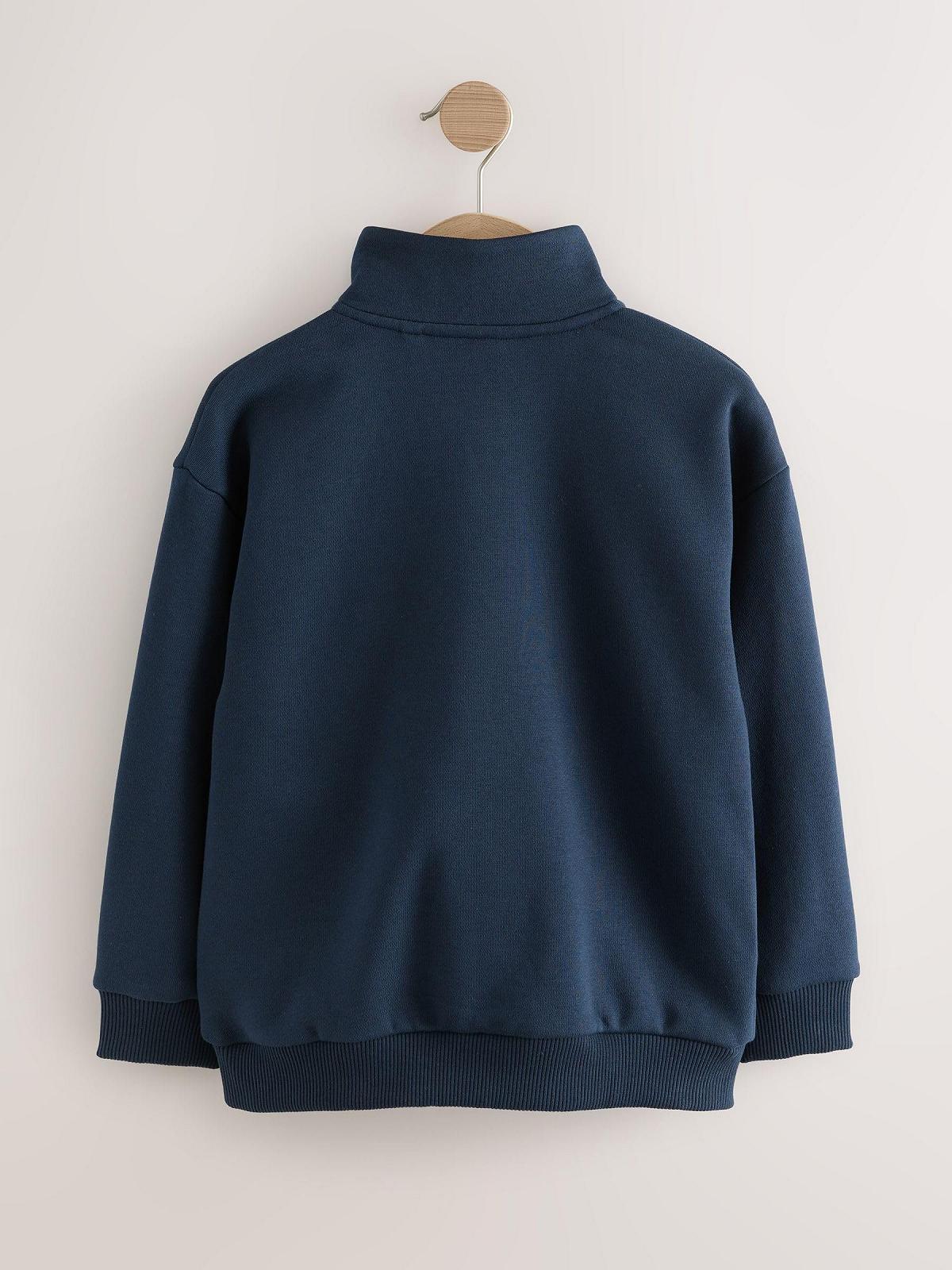 Толстовка Next для мальчиков с воротником на молнии, фото №2