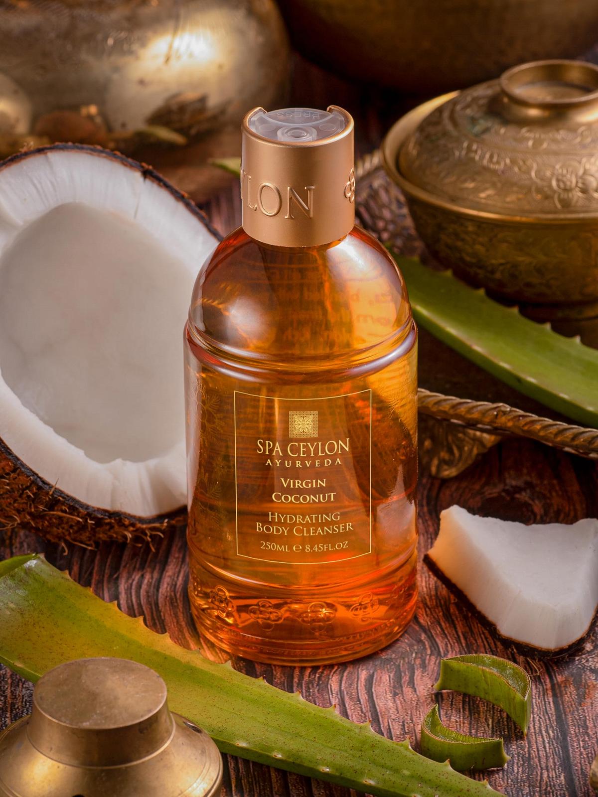 Зволожуючий гель для душу SPA CEYLON VIRGIN COCONUT з кокосовою олією та вітамінами 250 мл, фото №5