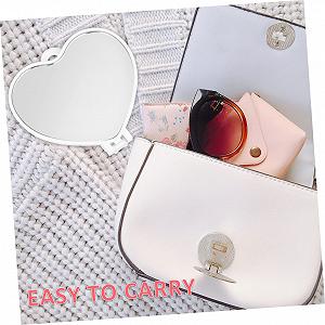 Зеркало Angoily 12 штук сердцевидное для девочек настенное для путешествий ABS цена на synthetic.ua - Фото 1 Зеркало Angoily 12 штук сердцевидное для девочек настенное для путешествий ABS synthetic.ua - Фото 1