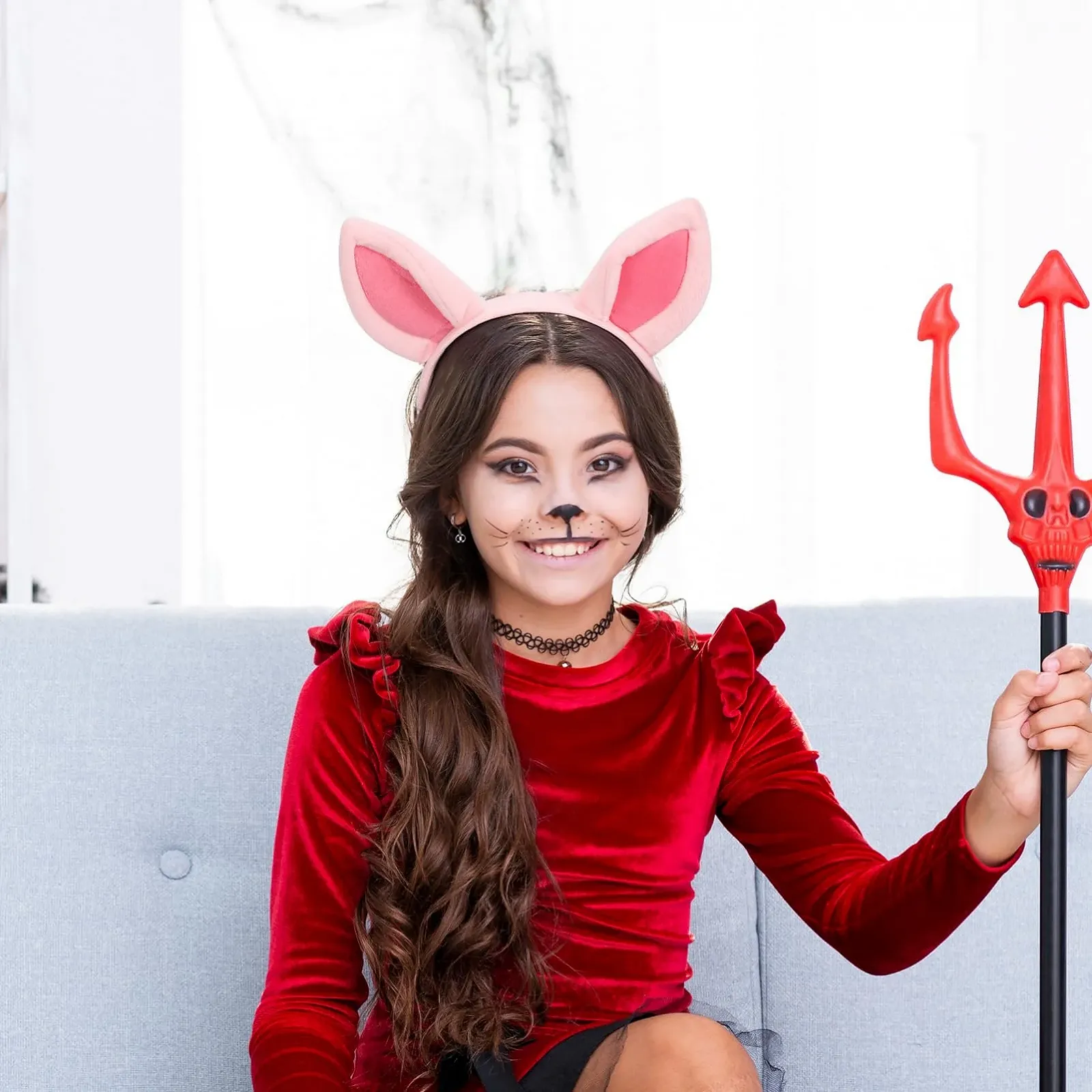 Обруч Вуха свині Рожевий, фото №9 Обруч Вуха свині Рожевий, фото №9