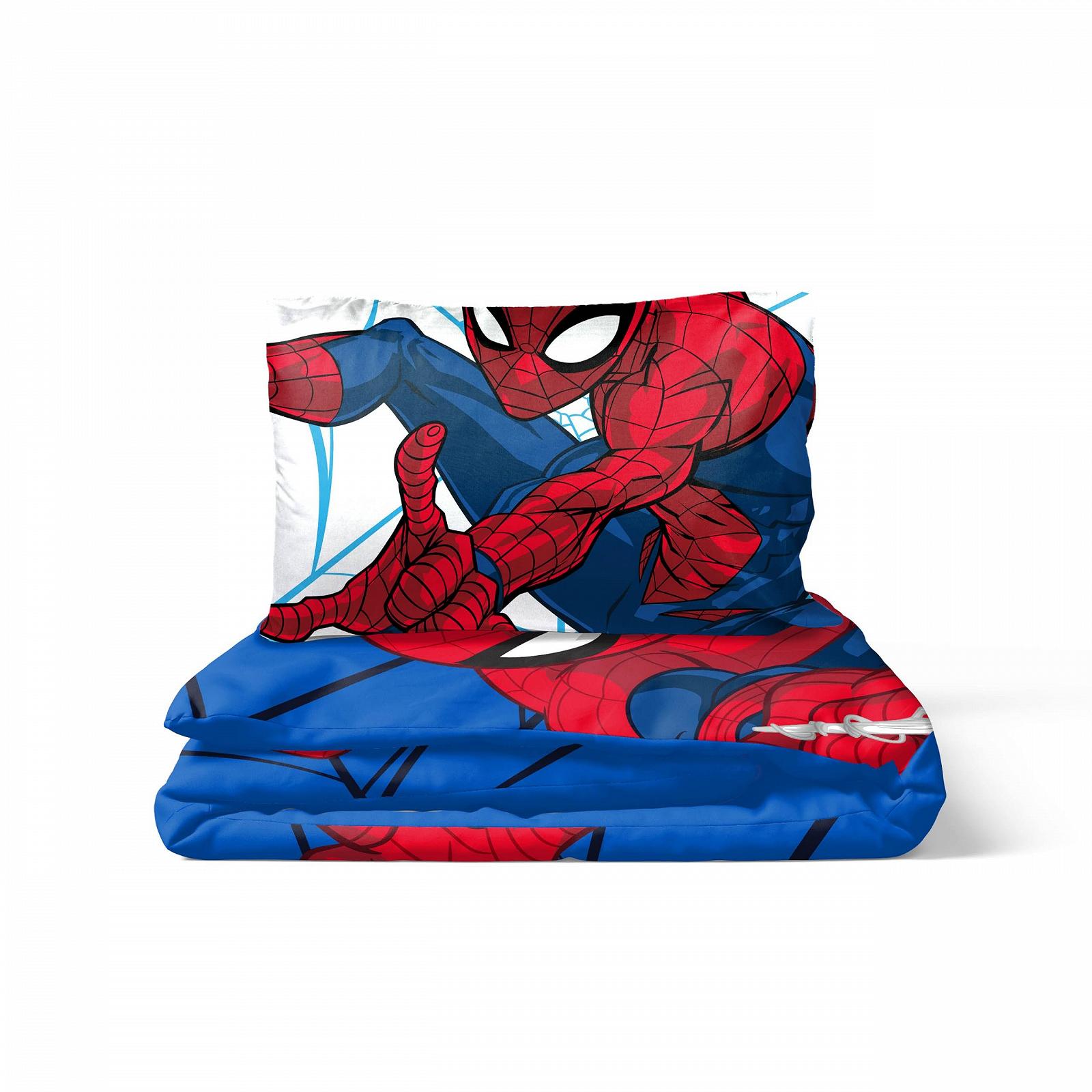 Підодіяльник одинарний Jay Franco Marvel Spiderman Webtastic, 100% бавовна, наволочка 50x70 см, фото №5