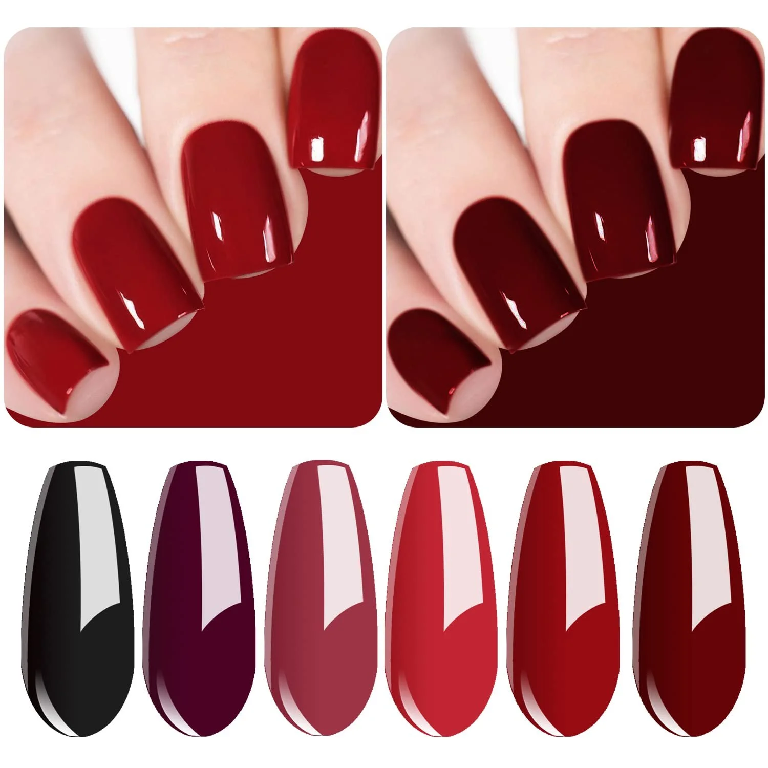 Гель-лак Vishine Classic, набір 8 мл, фото №1