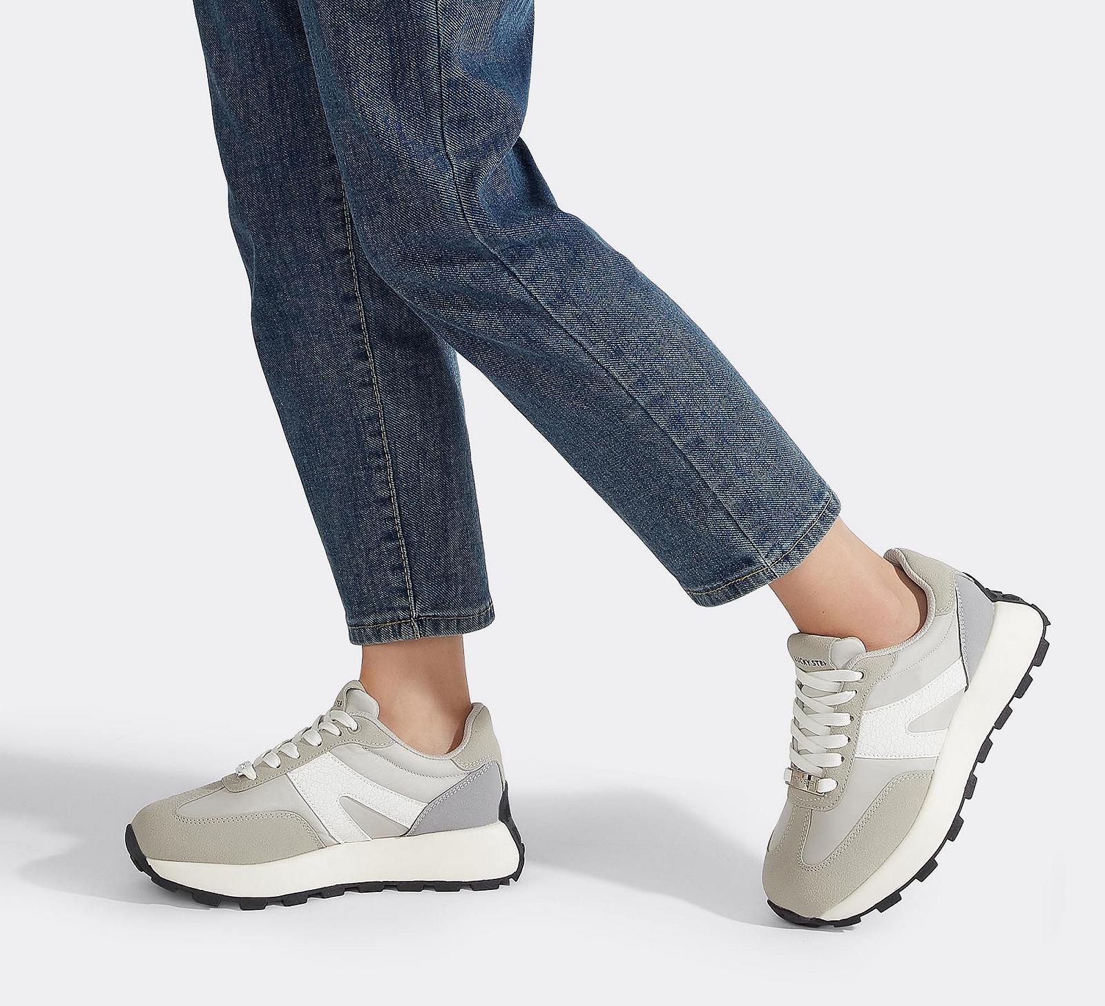 Женские Кроссовки на платформе LUCKY STEP Ретро Классические Кроссовки, фото №6