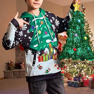 Різдвяний світшот для хлопчиків synthetic.ua - Фото 1