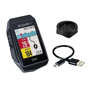 Велокомпьютер SIGMA ROX 11.1 EVO GPS беспроводной Навигация IP67 Black synthetic.ua - Фото 1