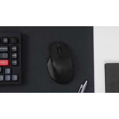 Мышка Keychron M6 Wireless/Bluetooth/USB Black (M6-A1), фото №3