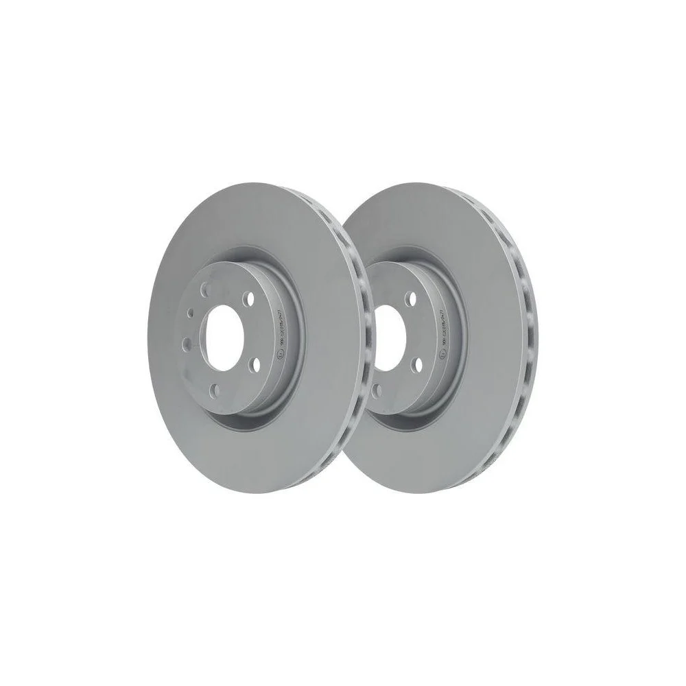 Гальмівний диск ATE 24.0122-0145.1 для FIAT OPEL VAUXHALL, передній міст, фото №1