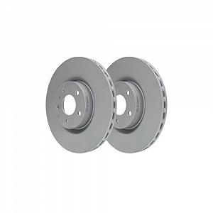 Гальмівний диск ATE 24.0122-0145.1 для FIAT OPEL VAUXHALL, передня вісь synthetic.ua - Фото 1