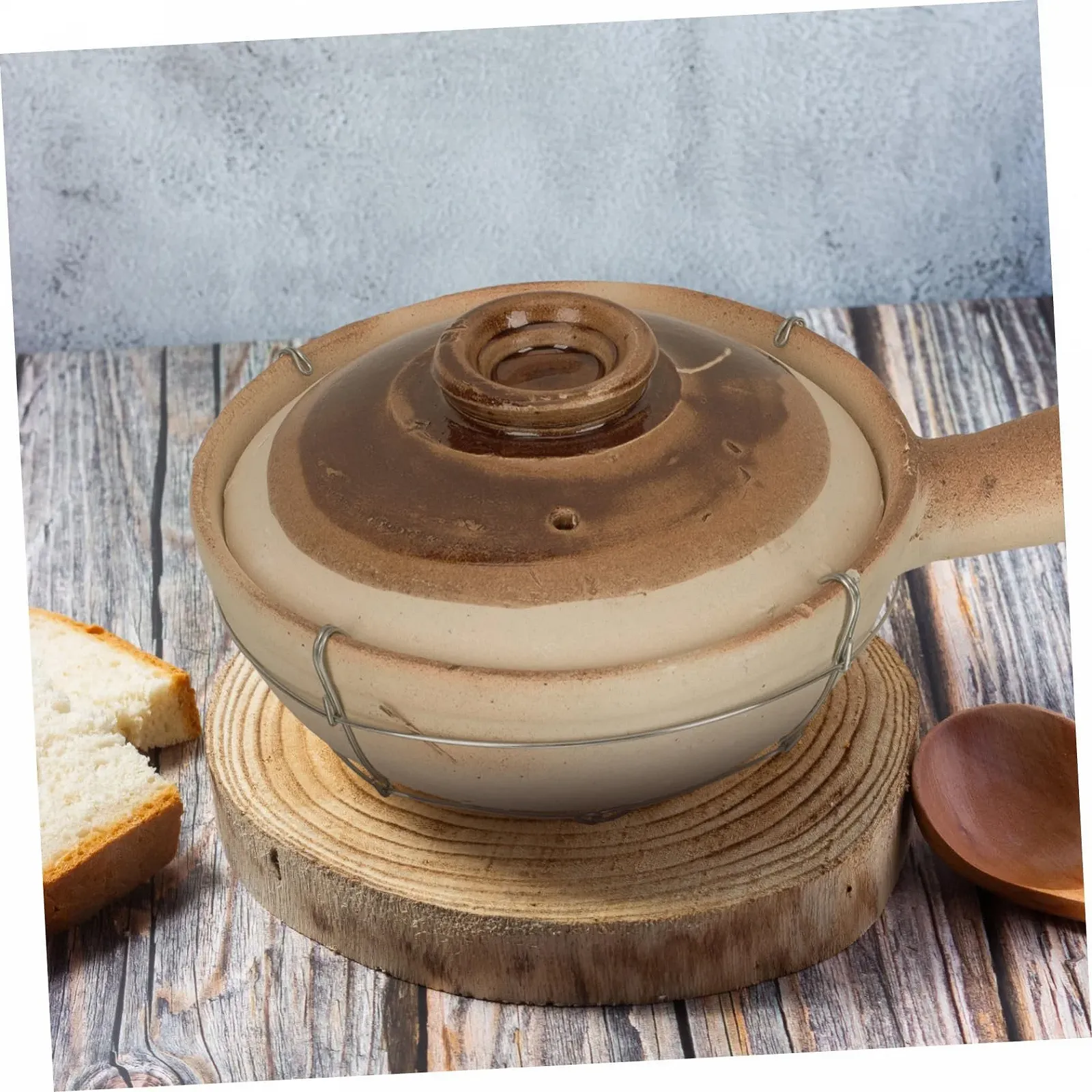 Китайський Керамічний Ківш SOLUSTRE термостійкий порцеляновий, фото №5