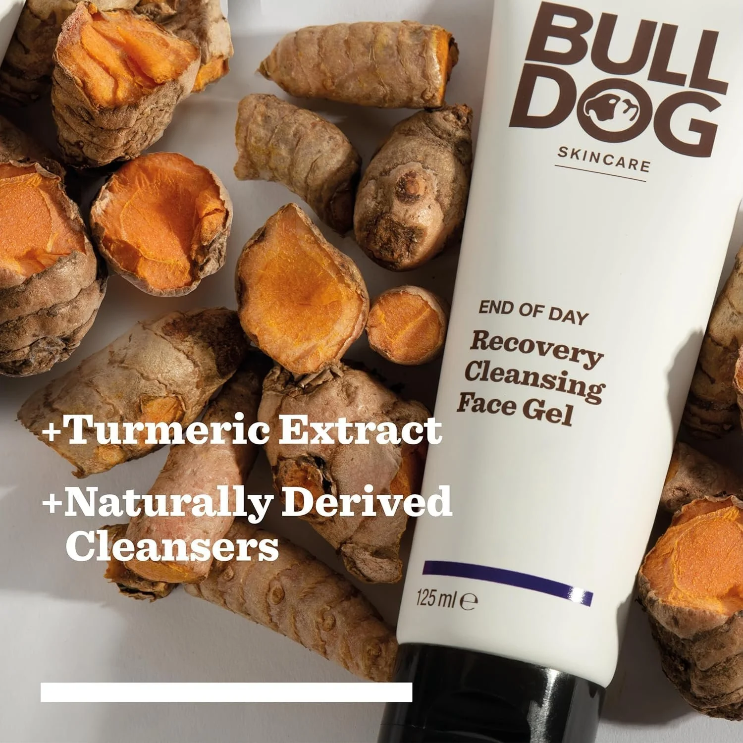 Гель для вмивання Bulldog Skincare End Of Day Recovery Cleansing Gel для чоловіків 125 мл (3 шт. в упаковці), фото №3 Гель для вмивання Bulldog Skincare End Of Day Recovery Cleansing Gel для чоловіків 125 мл (3 шт. в упаковці), фото №3