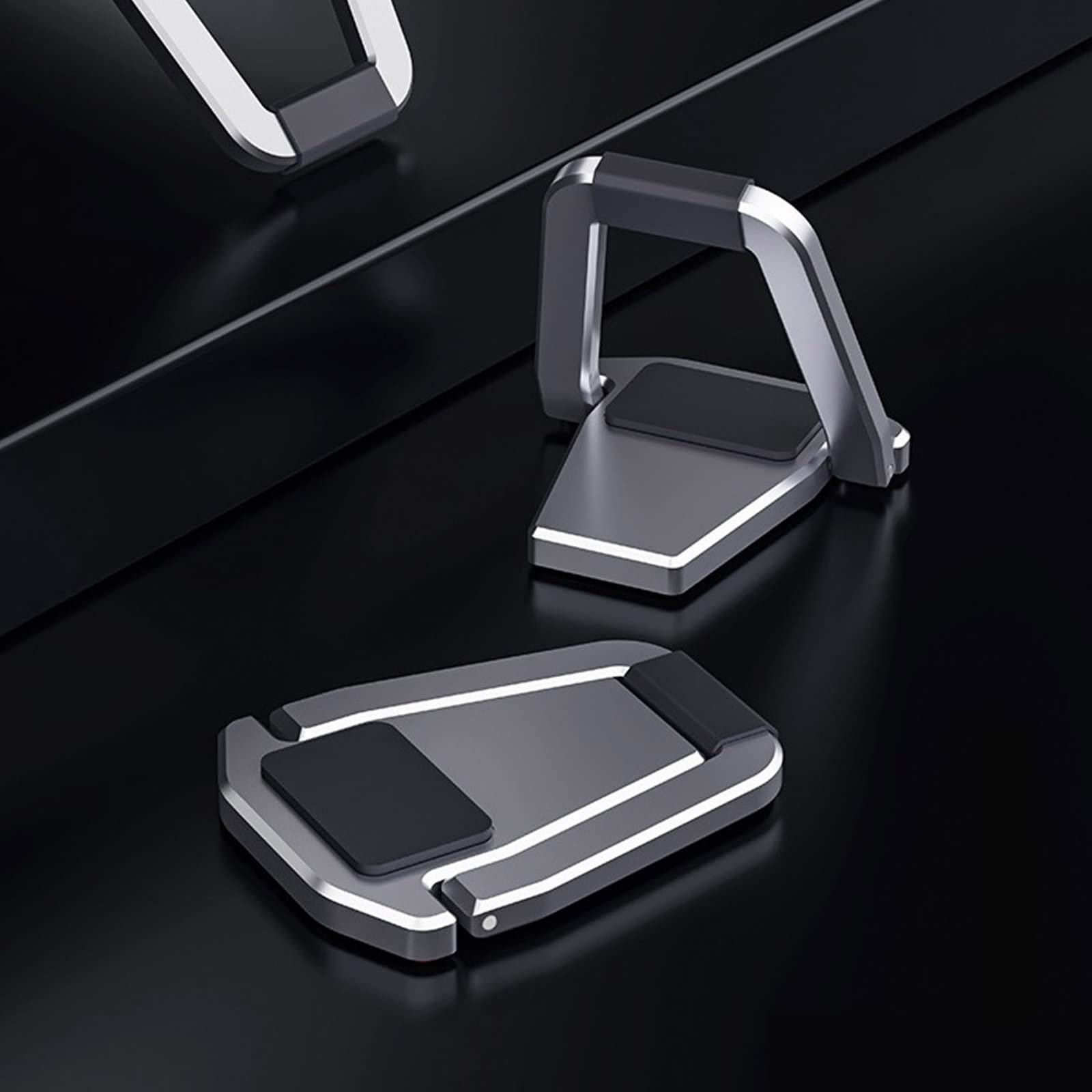 Регульована охолоджуюча підставка для ноутбука, складана, вертикальна, для ноутбуків та планшетів, фото №3