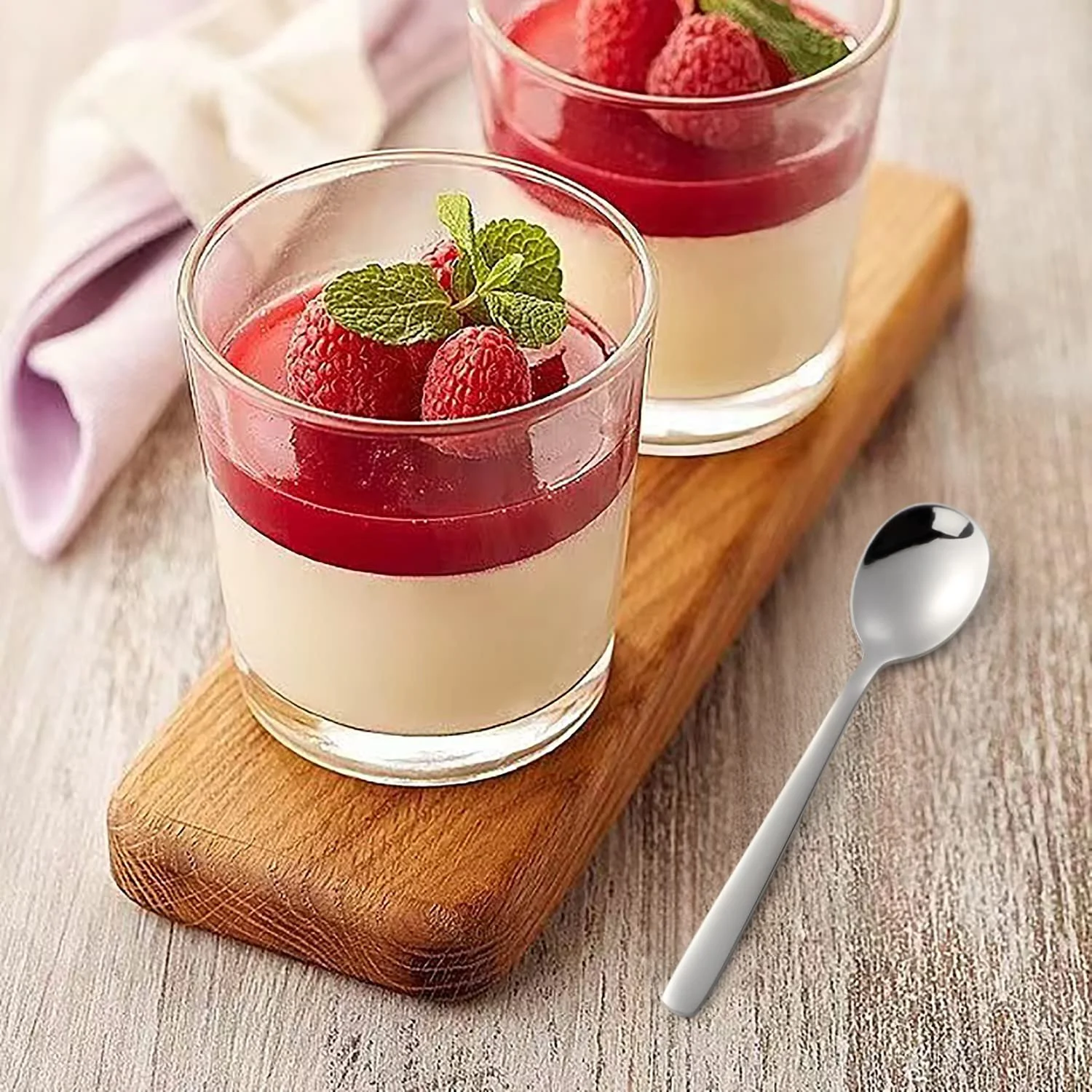 Ложка Десертна Набір з 6 маленьких ложок для еспресо, морозива, фото №8