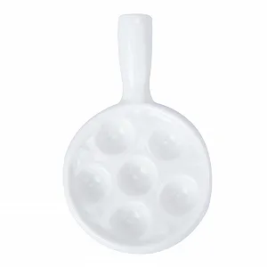 Форма для запекания улиток Cabilock керамическая белая - Фото 1