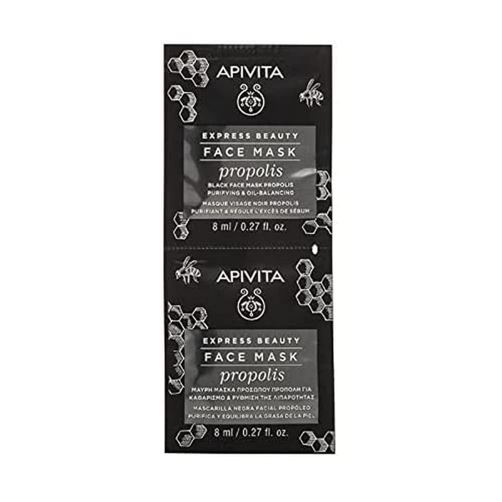 Маска для лица Apivita Propolis 2 x 8 мл, фото №1