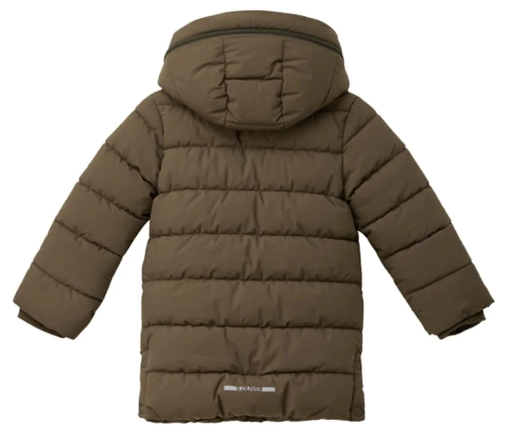 Унисекс Детское стеганное пальто с капюшоном s.Oliver, фото №2