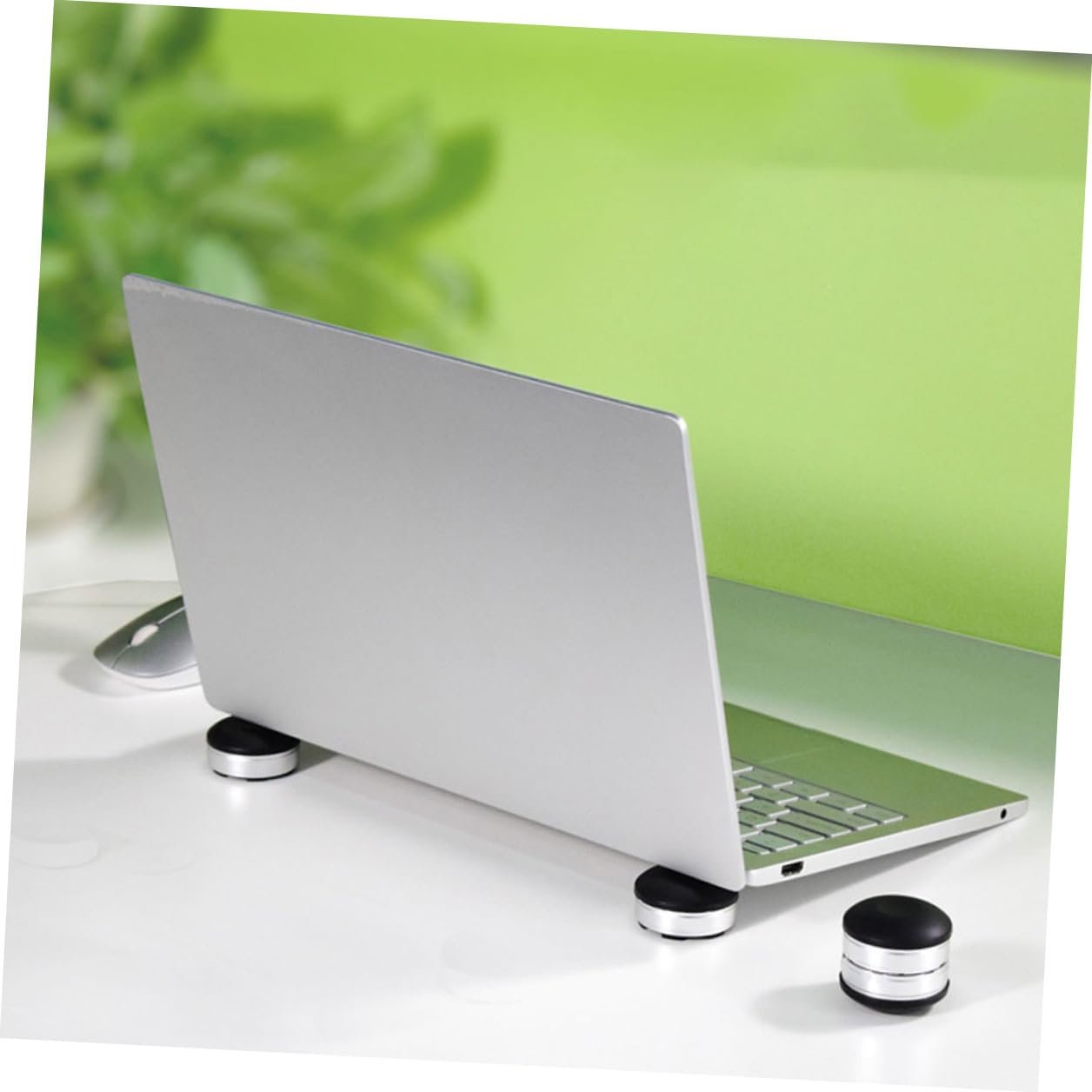 Подставка для ноутбука портативная, 2 шт, легкая, компактная с креплением для кабеля для эргономичной работы, фото №6