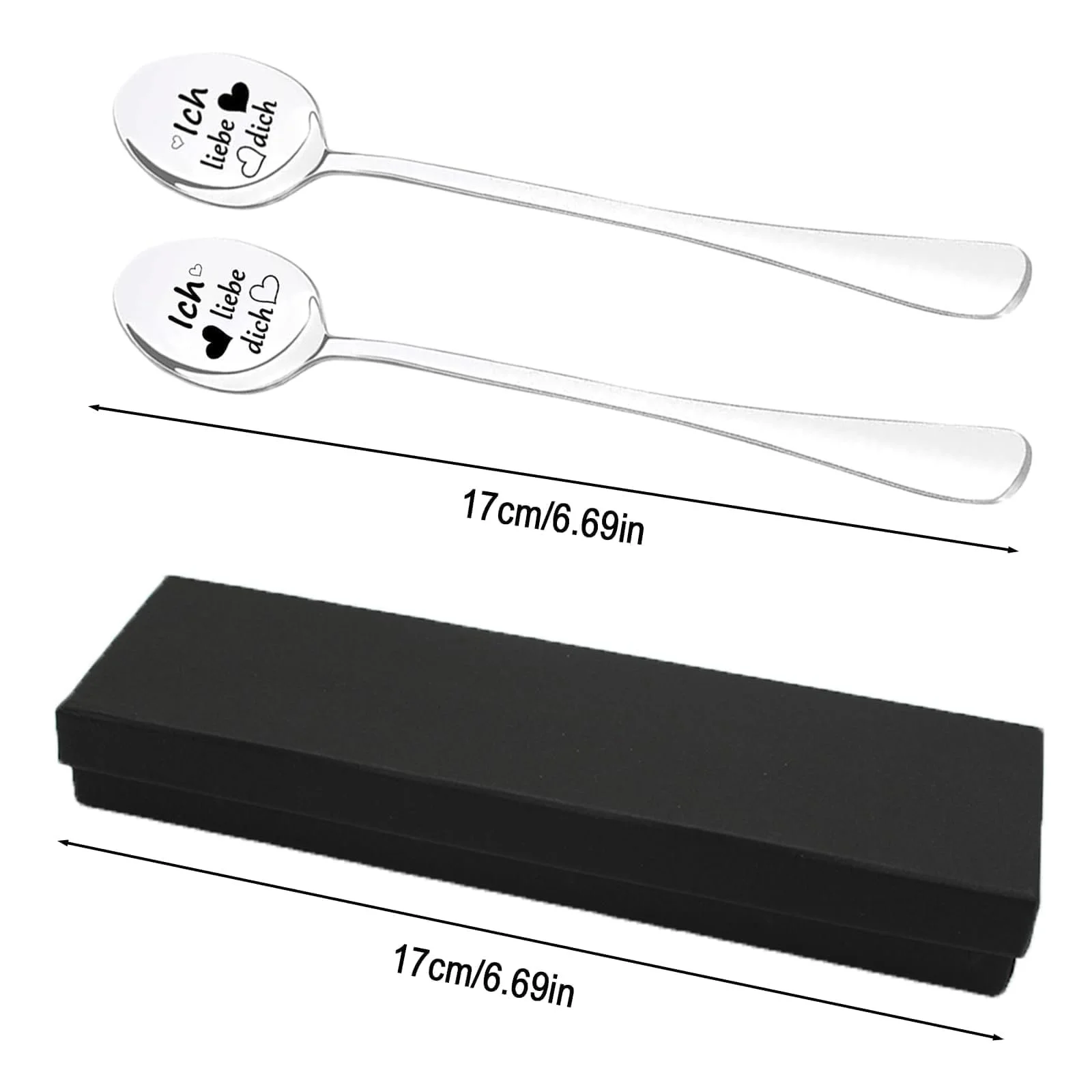 Ложка Celestia Ich Liebe Dich, подарунки на день народження для дівчини, фото №2