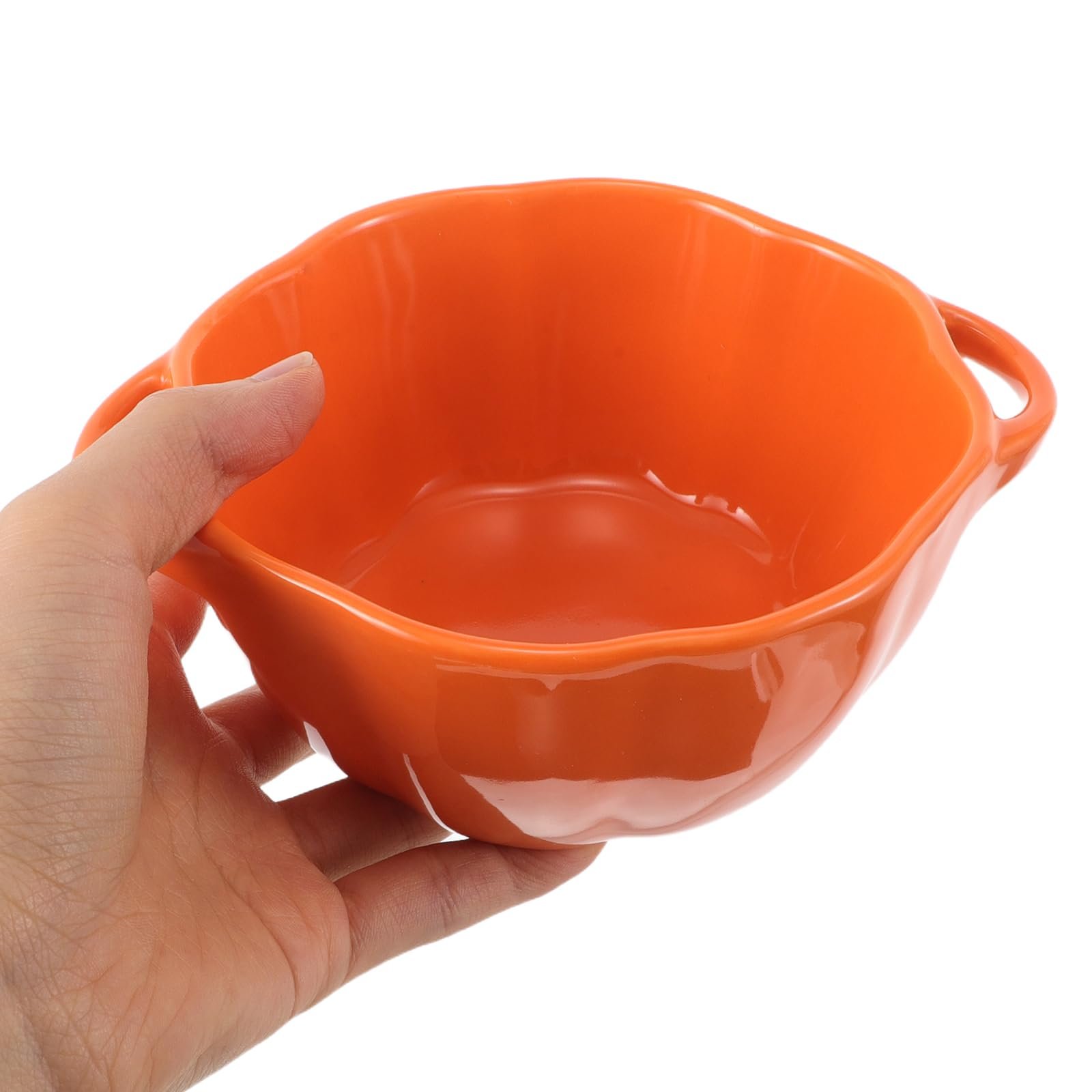 Мини-кастрюля в форме тыквы керамическая для супа и десертов декоративная, фото №7 Мини-кастрюля в форме тыквы керамическая для супа и десертов декоративная, фото №7