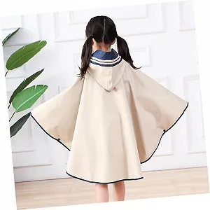 Дождевик для малышей WRITWAA, дождевое пончо, дождевая накидка для детей, фото брелок, пустой дождевой костюм для детей, с капюшоном, дорожное пончо, дождевик для мальчиков, модный, пальто для девочек synthetic.ua - Фото 1