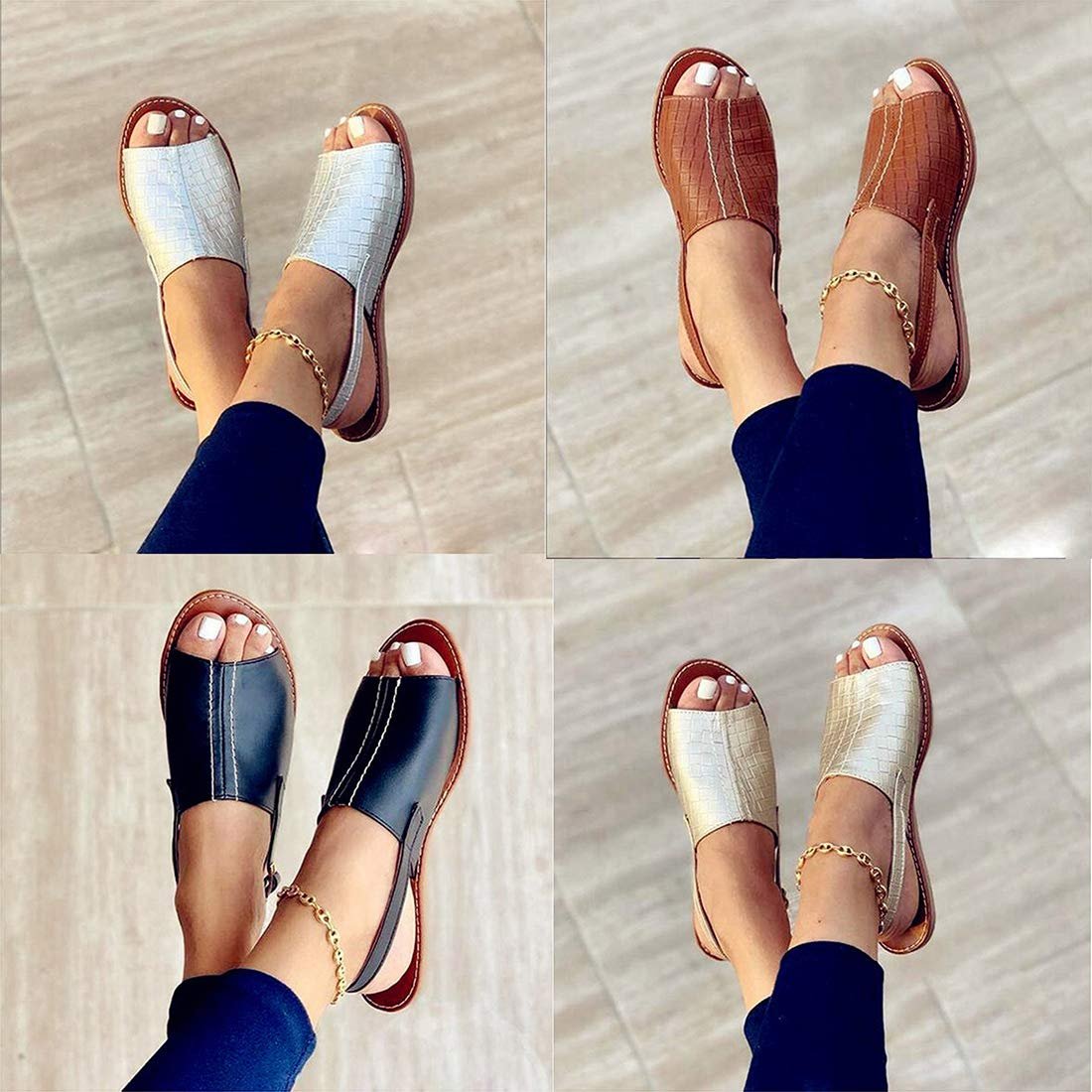 Женские сандалии CrEev летние повседневные кожаные удобные, фото №6 Женские сандалии CrEev летние повседневные кожаные удобные, фото №6