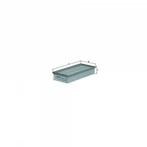 Повітряний фільтр KNECHT LX 1079 для SAAB - Фото 1