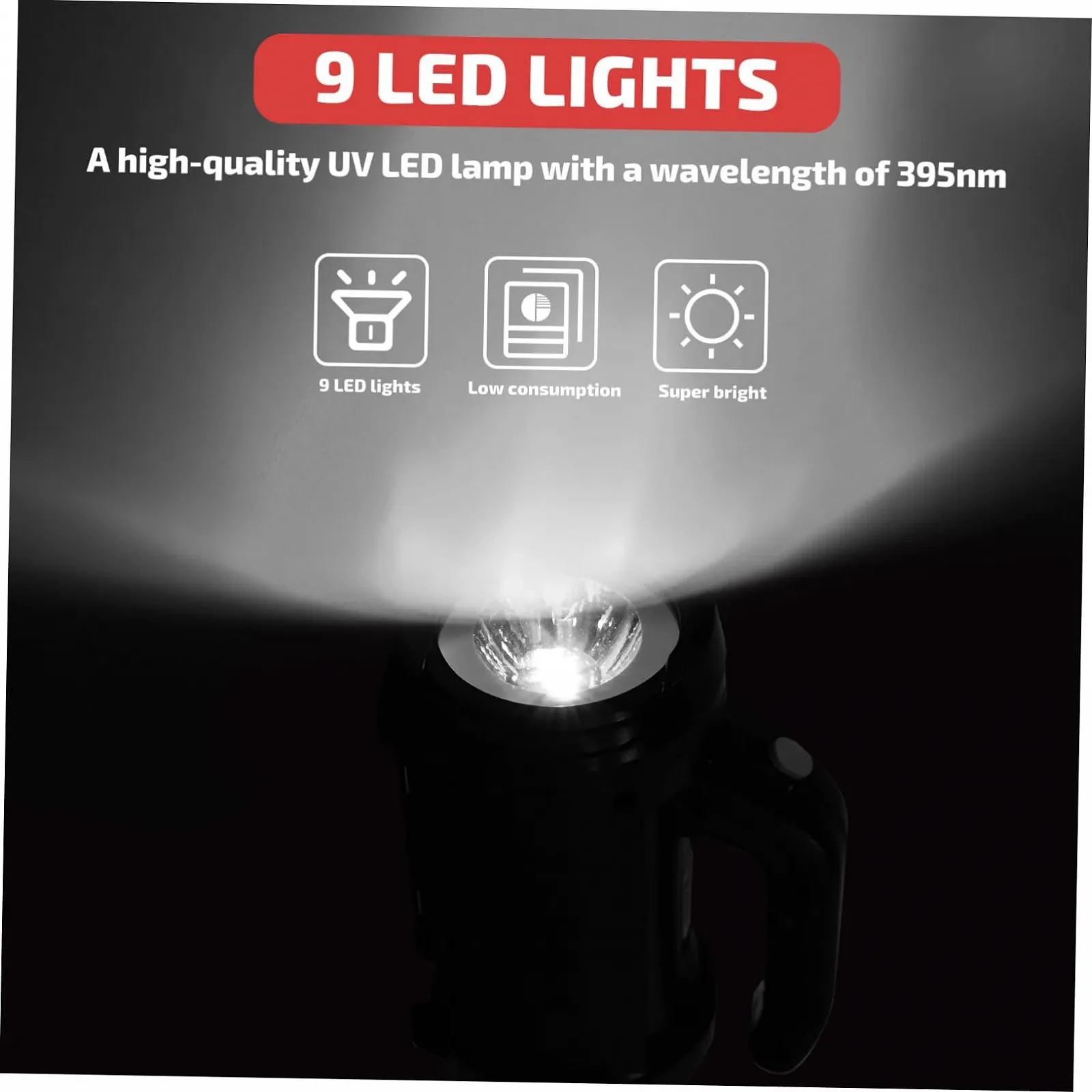 Акумуляторний світлодіодний ліхтарик Gatuidа з набором інструментів для ремонту, багатофункціональна робоча лампа для кемпінгу, надзвичайних ситуацій і домашнього використання, фото №2