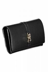 Гаманець Tommy Hilfiger Black PU Чорний synthetic.ua - Фото 1