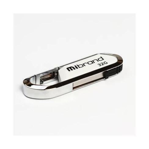 USB флеш-накопитель Mibrand 32GB Aligator White 2.0 MI2.0/AL32U7W, фото №1
