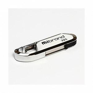 USB флеш-накопичувач Mibrand 32GB Aligator White 2.0 MI2.0/AL32U7W - Фото 1