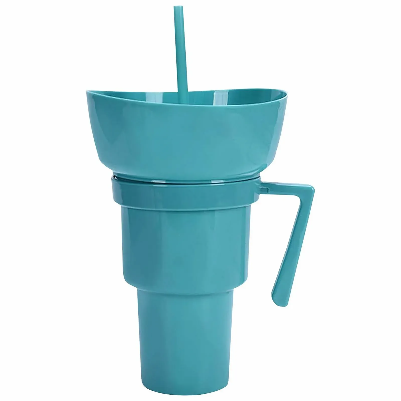 Кухоль-снеків, багаторазовий комбінований контейнер для їжі та чашка, фото №1