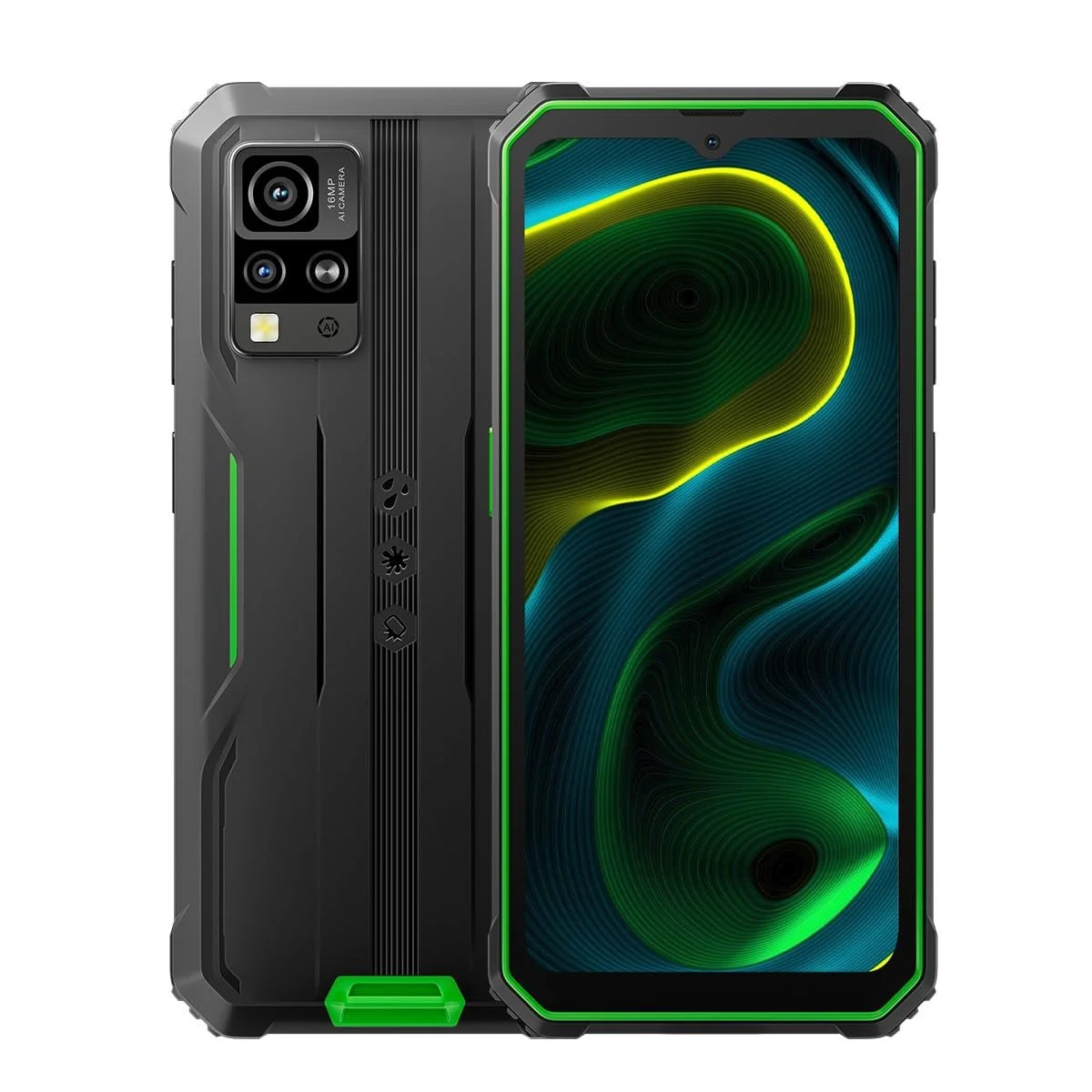 Смартфон Blackview BV4800 SE 4/64 ГБ 6.56" 4G Dual SIM Vert, фото №1 Смартфон Blackview BV4800 SE 4/64 ГБ 6.56" 4G Dual SIM Vert, фото №1