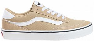 Кроссовки Vans Brooklyn Canvas White/White - Фото 1