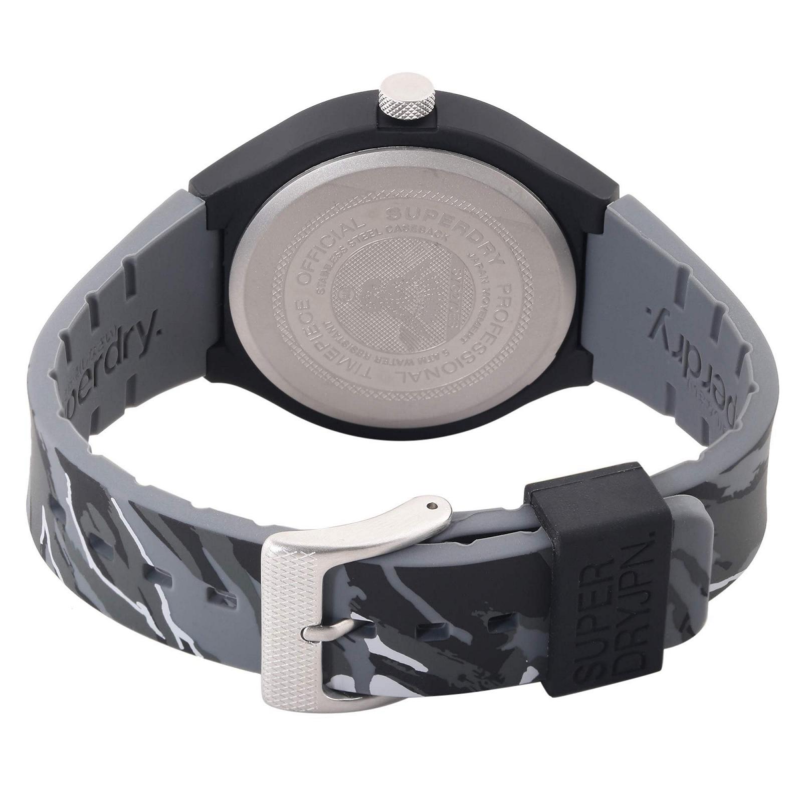 Часы Superdry SYG270EB Женские Аналоговые Кварцевые Черный Ремешок, фото №8