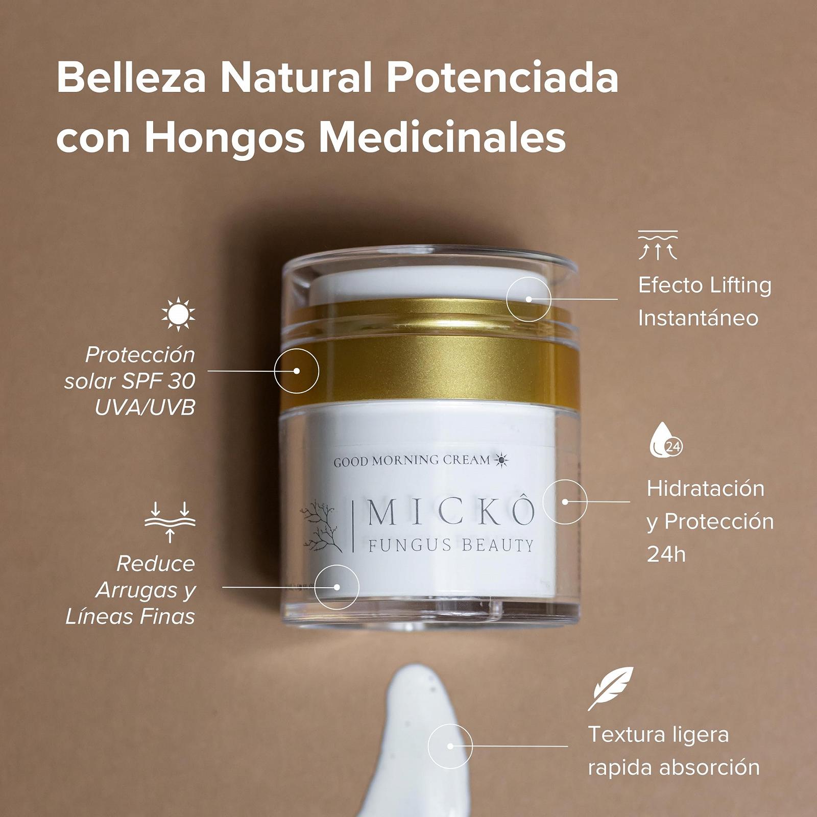 Денний крем MICKÔ Anti-Wrinkle з ніацинамідом, бакучіолом та вітаміном C SPF30 50 мл, фото №7
