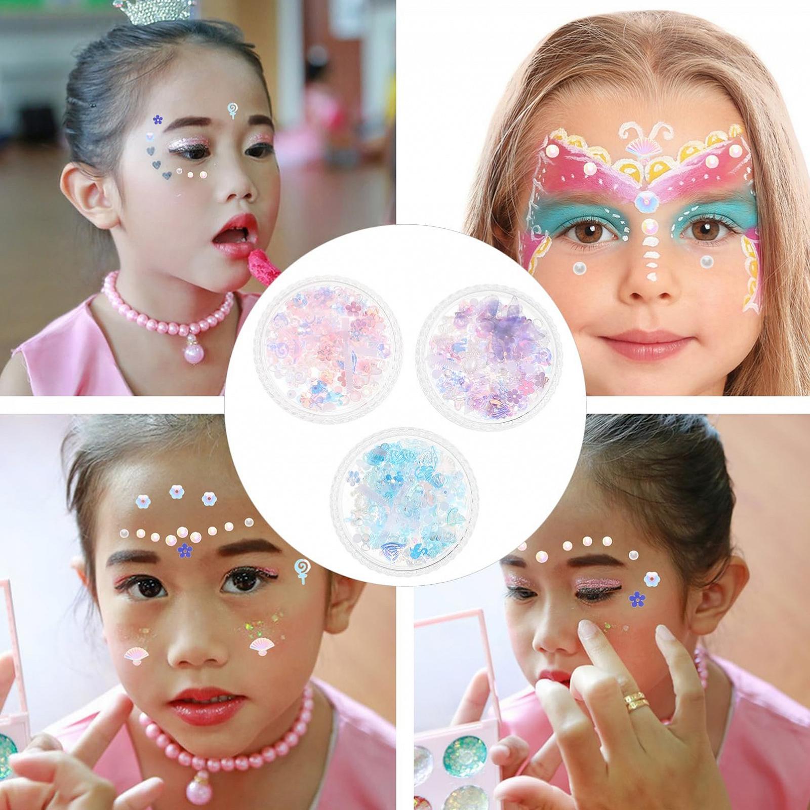 Наклейки Ipetboom, 3 коробки, самоклеючі, у формі метеликів та русалок, фото №5