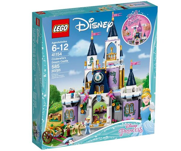 Конструктор LEGO Disney Princess Замок мечты Золушки 41154, фото №1