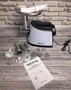 Электромясорубка с соковыжималкой Rainberg RB-674 3000W - Фото 1