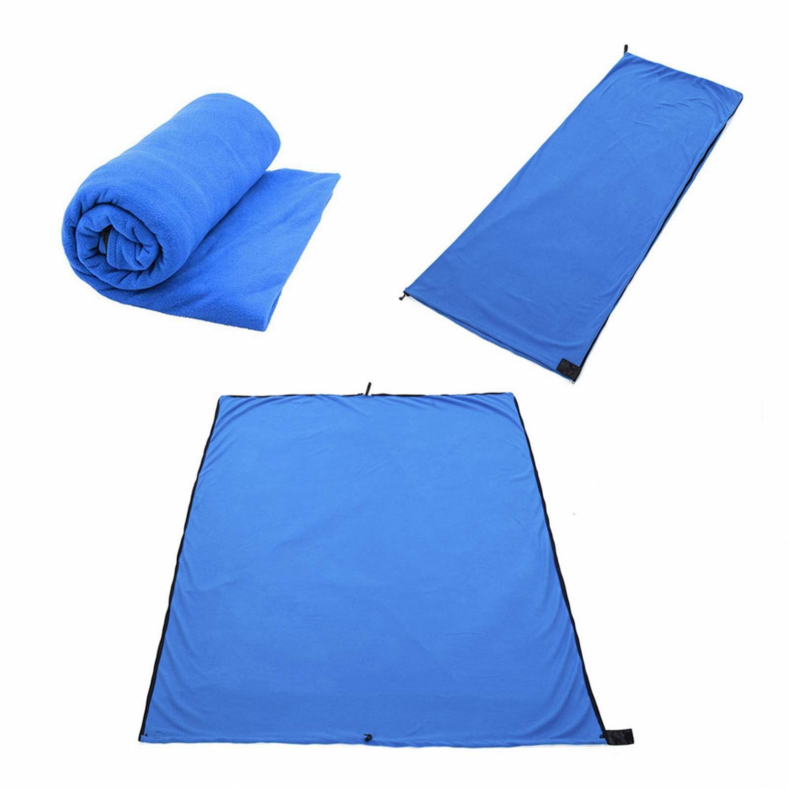 Простыня Polar Fleece Liner Soft с молнией Легкая Компактная для кемпинга, фото №4