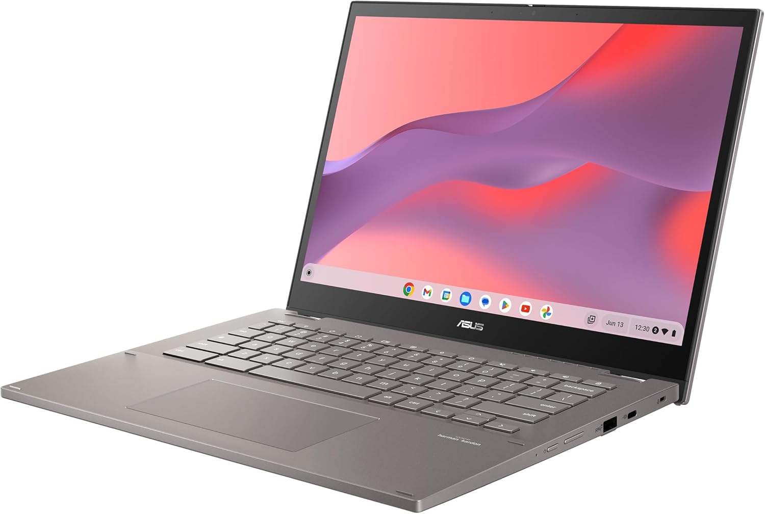 Ноутбук 14" ASUS Chromebook Vibe CX34 Flip (CX3401FBA-LZ0292) Intel Core i5-1235U RAM 8GB SSD 512GB 10год батарея ChromeOS (UKR), фото №4