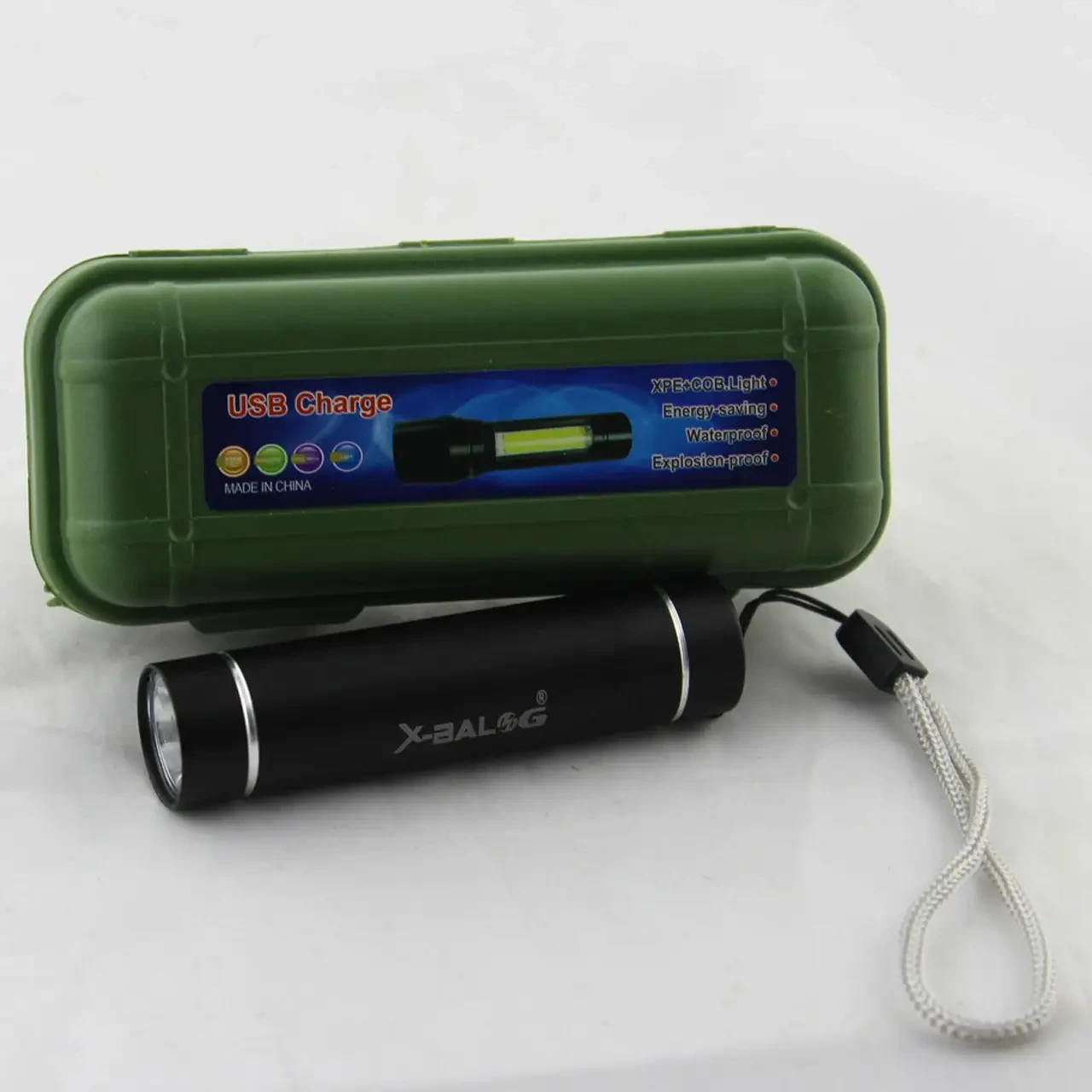 Ручний лампочка тактичний X-Balog BL517XPE кишені 3 режиму акумуляторний вологізахищений, фото №7 Ручний лампочка тактичний X-Balog BL517XPE кишені 3 режиму акумуляторний вологізахищений, фото №7