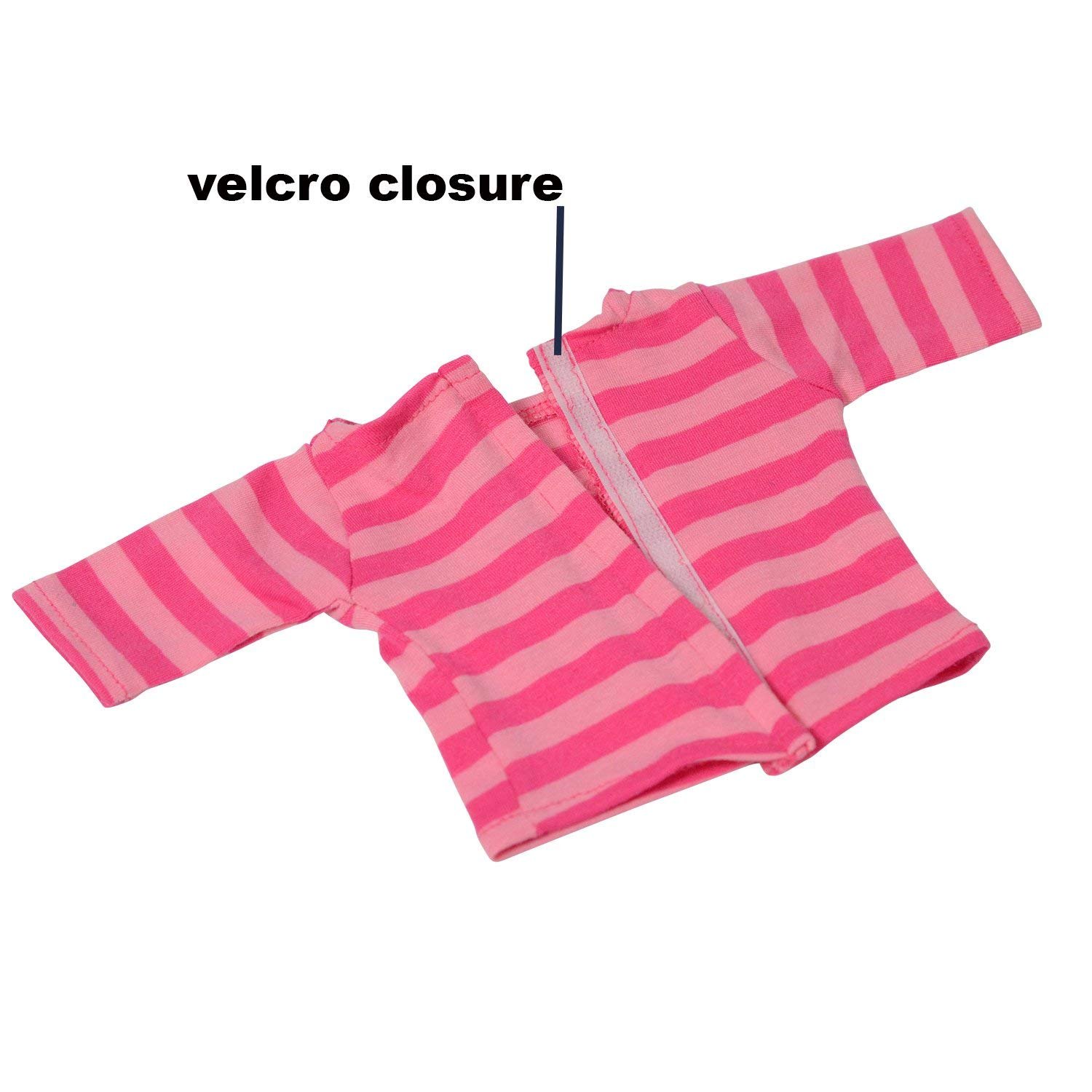 Футболки для ляльок The New York Doll Collection Набір 10 штук Різнокольорові, фото №5 Футболки для ляльок The New York Doll Collection Набір 10 штук Різнокольорові, фото №5