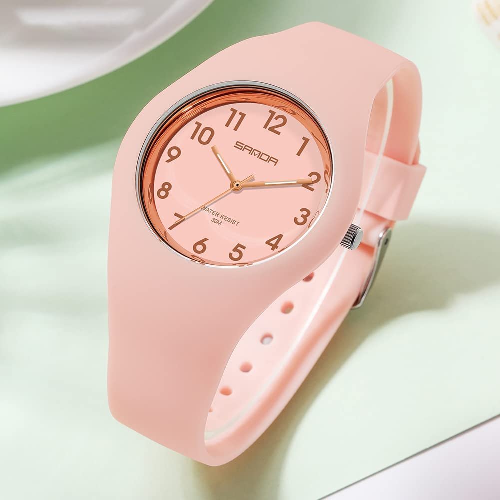 Годинник жіночий XCZAP Fashion Jelly Series Електронний кварцовий Чорний/Білий, фото №3