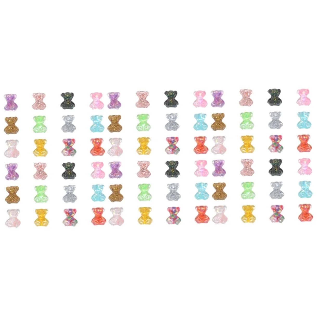 Украшение для ногтей Медведь Healvian Symphony, 300 шт., фото №1