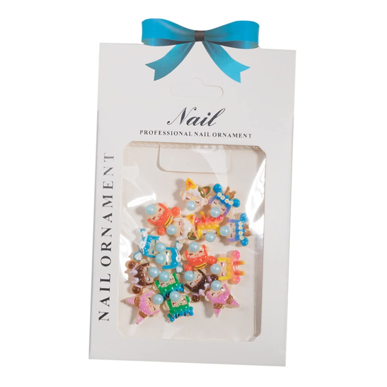 Украшения для ногтей 3D, 1 коробка, фото №1