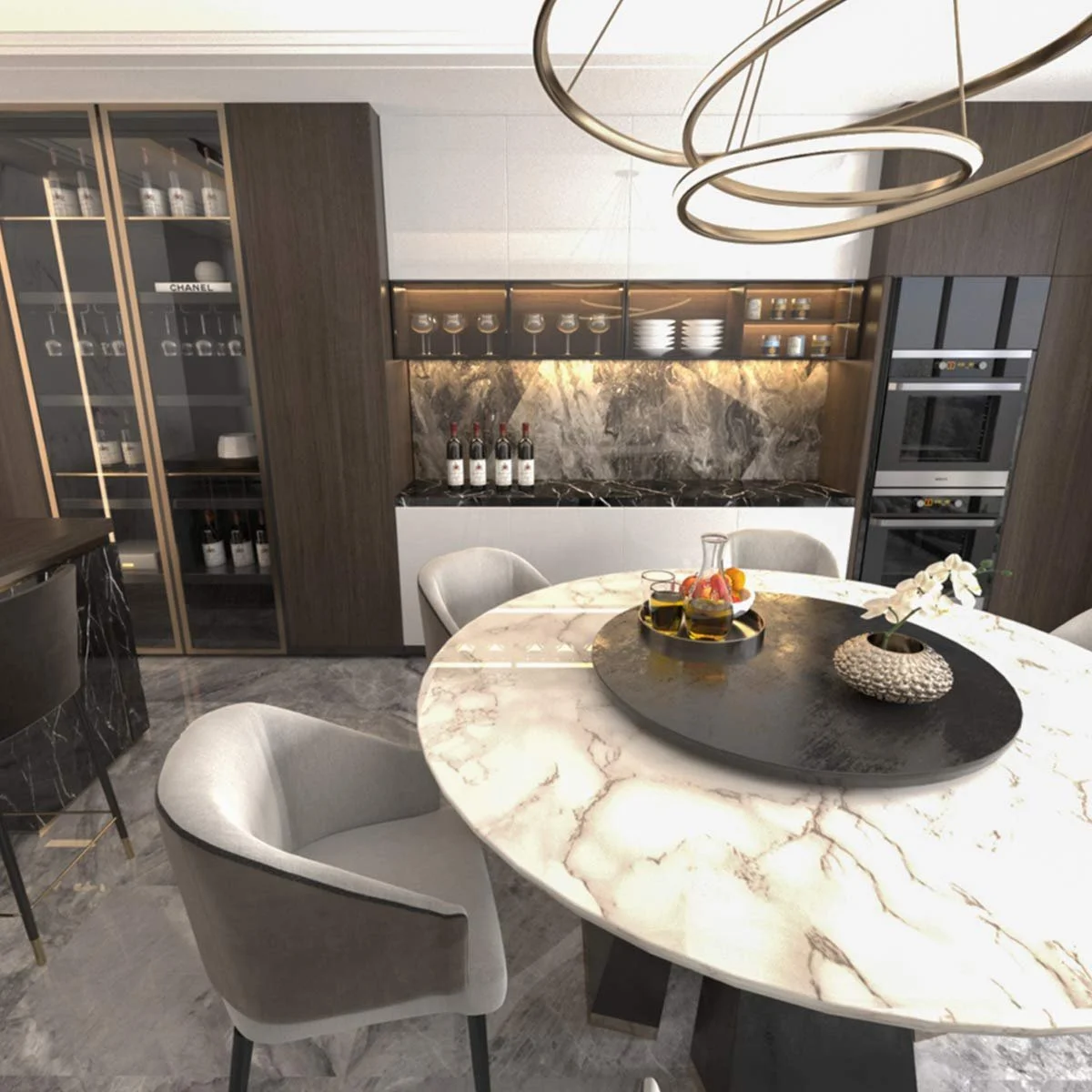 Самоклеючі шпалери TOTIO під білий мармур Вінілові 40 см x 9 м Emerald White, фото №5